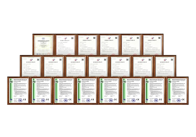 SUNENG company certificates