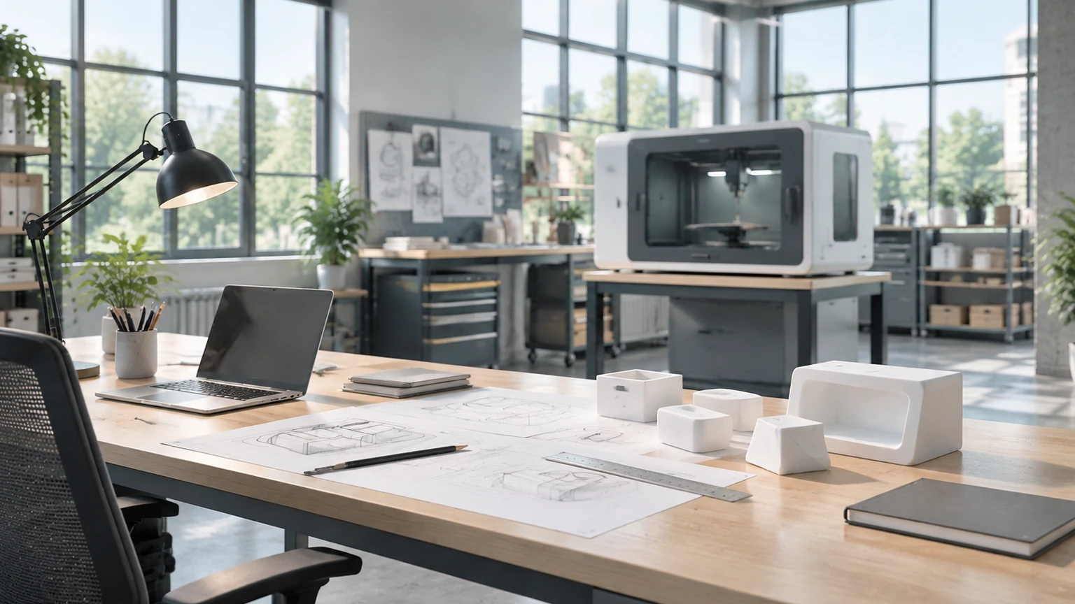 Illustrative prototype review workspace