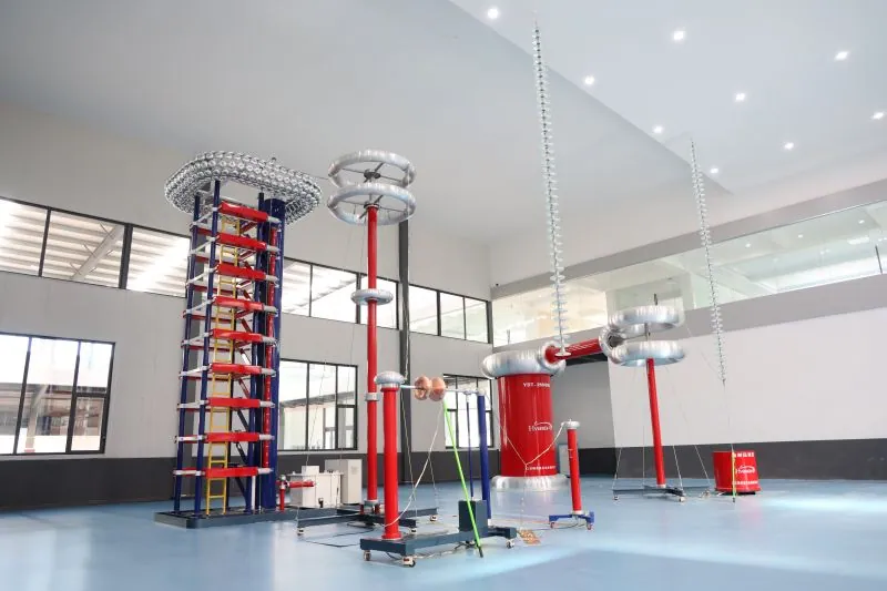 Insulator testing equipment in the manufacturing network