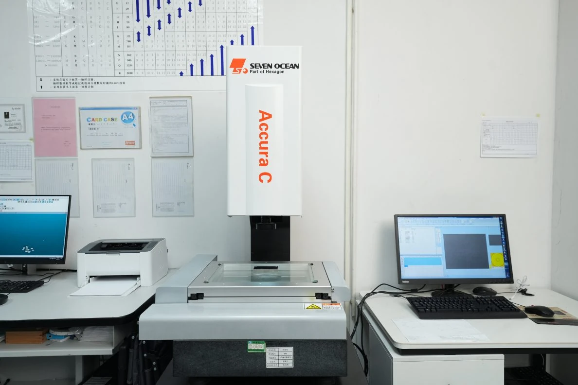 Coordinate measuring equipment in the inspection room