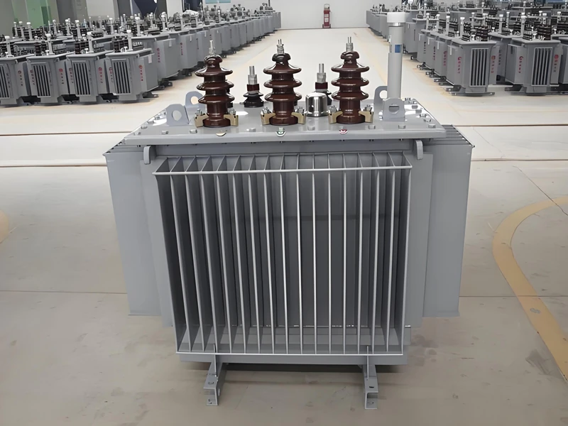 Assembled distribution transformer