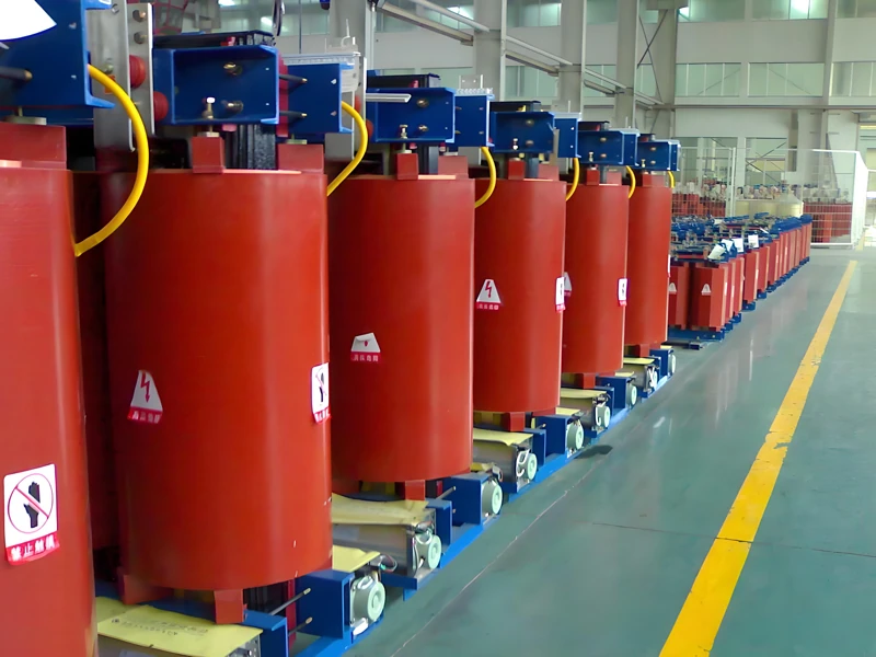 Dry-type transformer assemblies