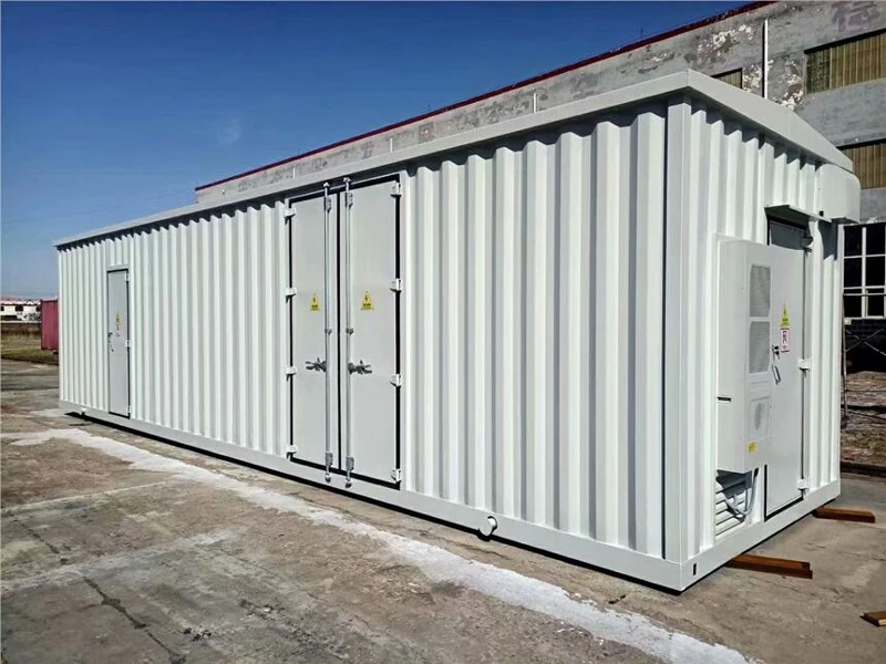 Large prefabricated electrical enclosure