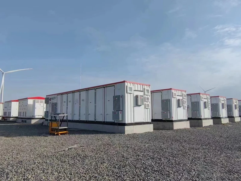 Prefabricated electrical enclosures in the factory yard