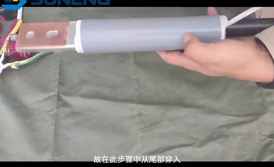 Actual copper-aluminium terminal connection