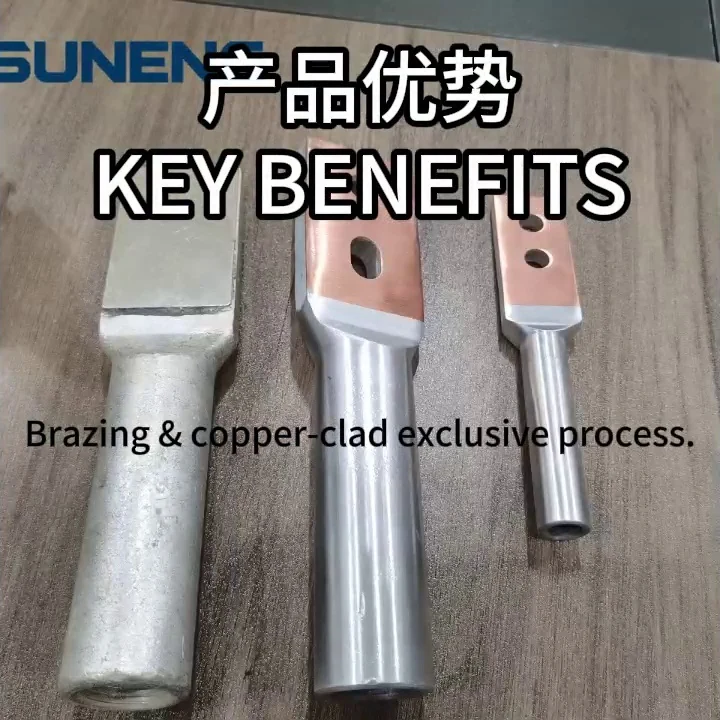 Comparison of copper-aluminium terminal process samples
