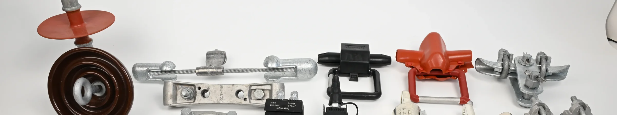 SUNENG power line fittings, insulators and connection hardware