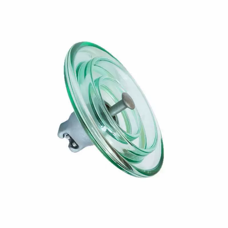 Glass disc insulator product