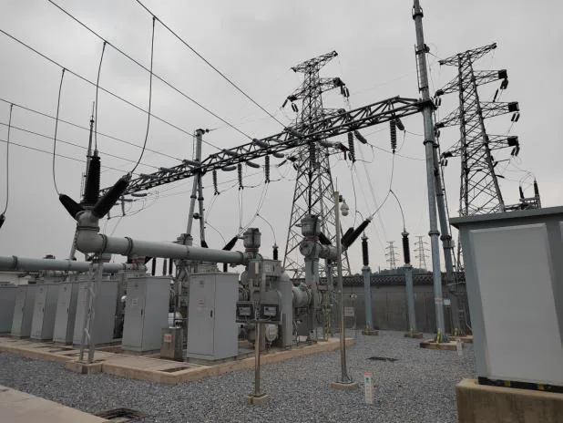 Power transmission project scene