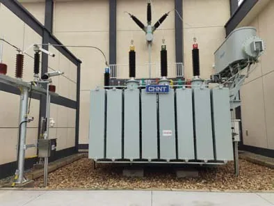 Power transmission project scene