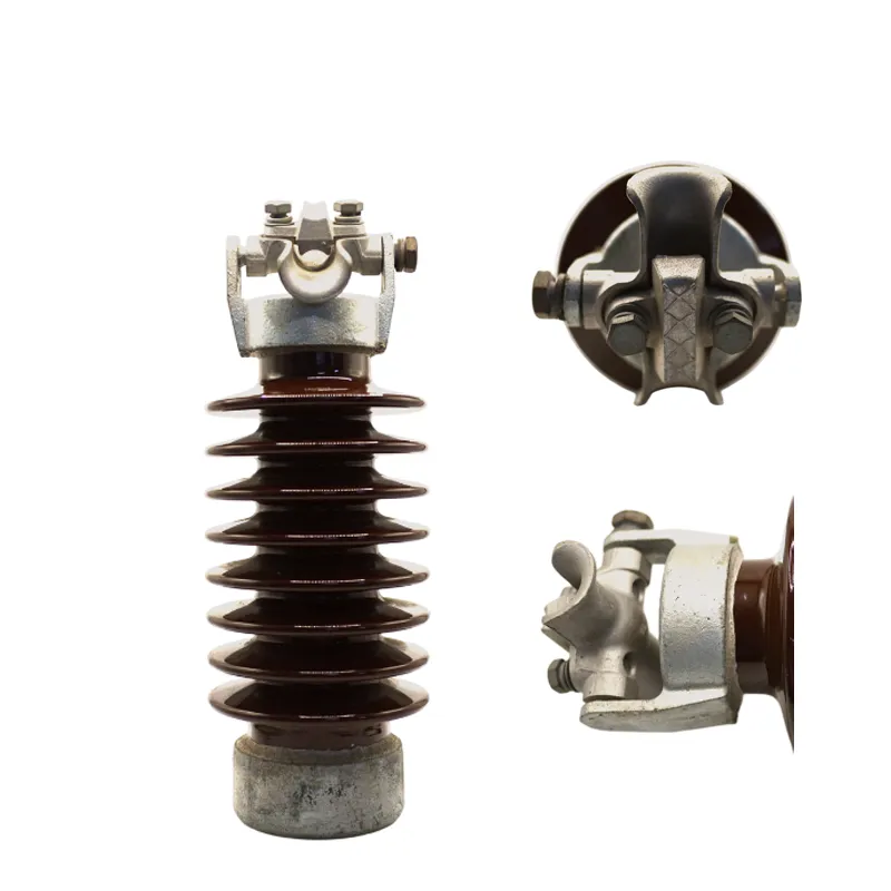 ANSI 57-13 C29.6 Electrical Ceramic Line Post Insulators Porcelain 33kv-45kv Insulator