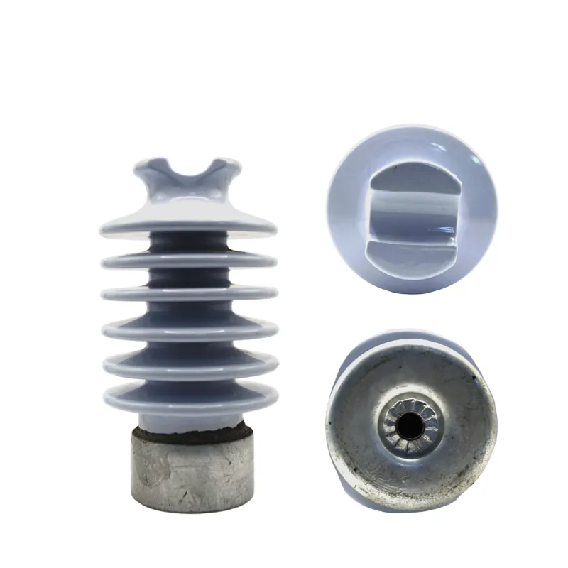 ANSI 57-2 C29.6 Electrical Ceramic Suspension Line Post Insulators Porcelain 33kv Insulator