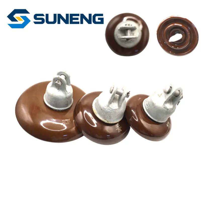 ANSI 52-1 Electrical Ceramic Suspension Disc Insulator 44kN Porcelain 11kv Insulator