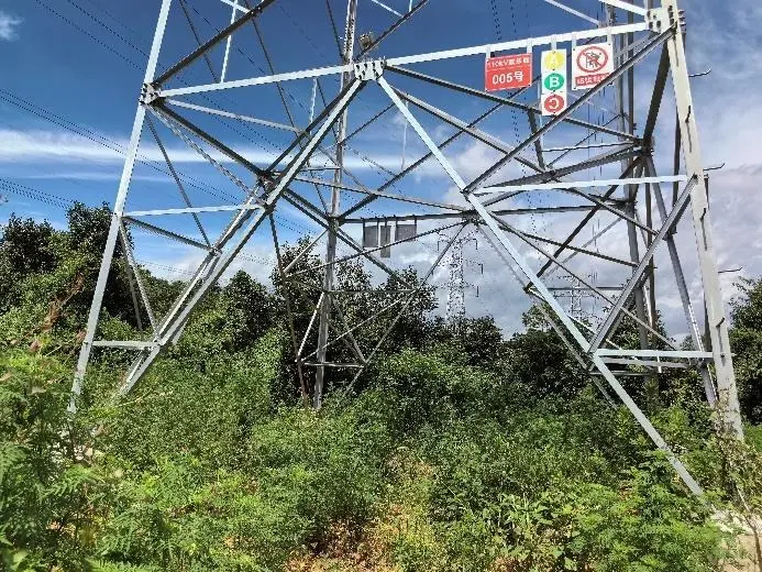 110kV tower and cable terminal infrastructure on the Jinyuan line project in Nanchang