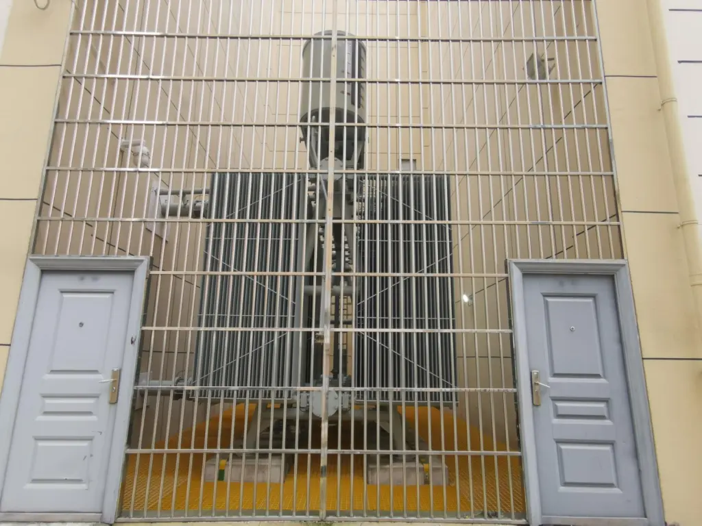 Indoor transformer equipment at the Jiuzhou Yunfei 110kV substation in Nanchang