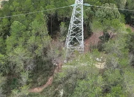 Main transformer and transmission infrastructure at the Duifang 110kV project in Ningdu, Jiangxi