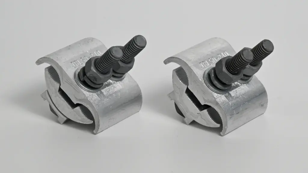 Parallel groove clamps for overhead line fitting selection