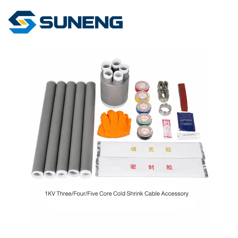 1kV Cold Shrink Cable Termination Kit for 3/4/5 Core Power Cables