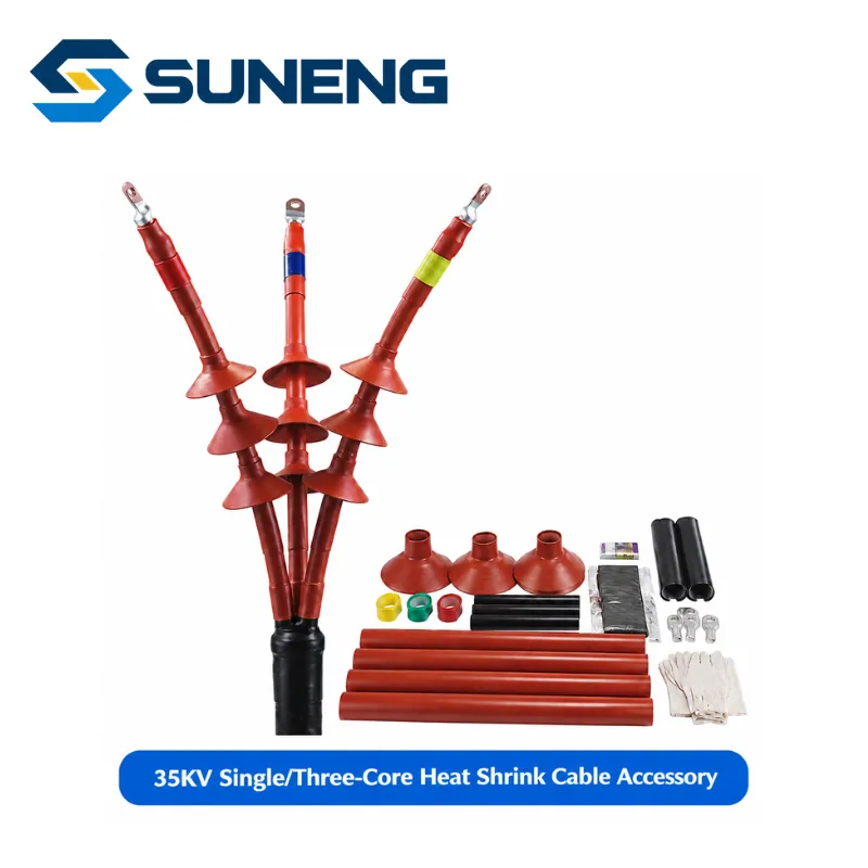 26/35kV Heat Shrink Cable Termination Kit and Straight-Through Joint Kit for 50–500mm² PVC/XLPE Cables