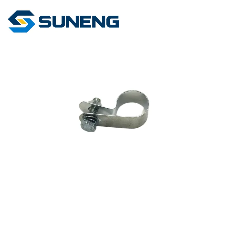 R-Type Cable Clamp and Metal Cable Saddle Clamp for Wire, Pipe and Conduit Fixing