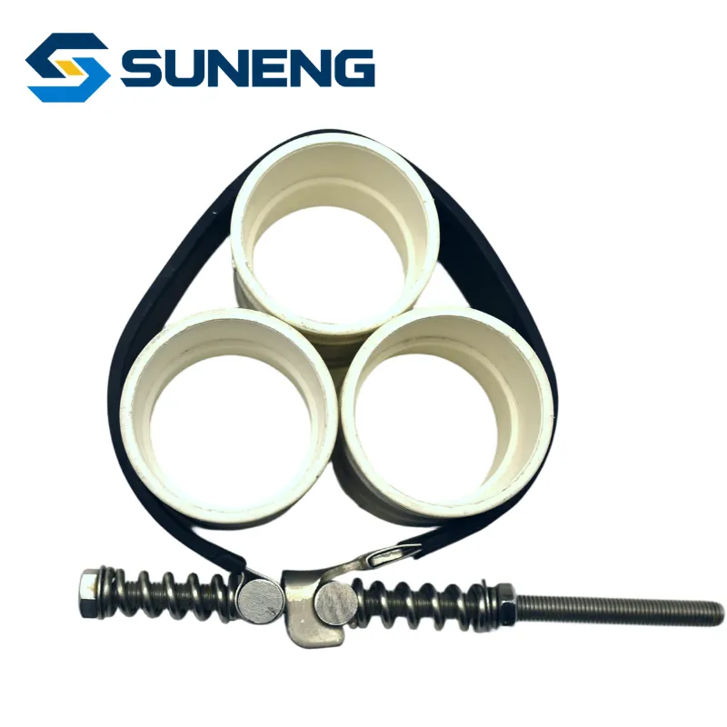 3-Core Spring-Type Cable Cleat and Cable Fixing Clamp for 10kV/11kV Medium-Voltage Cables and Oil Pipelines
