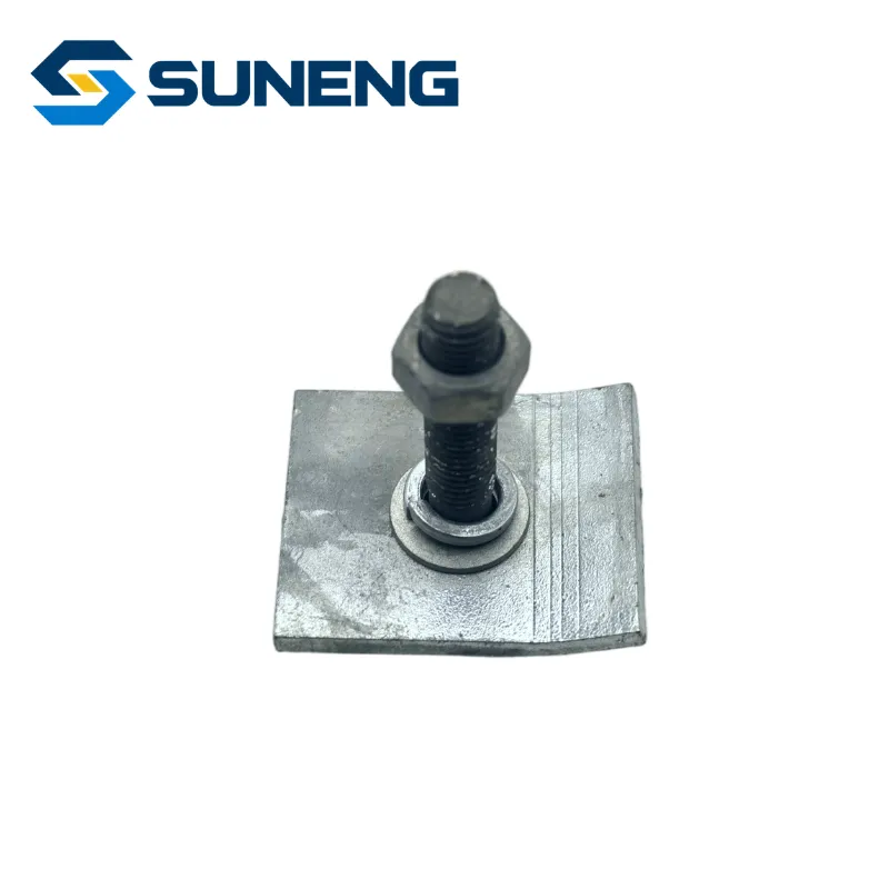 Square Cable Clamp Pressure Plate and Heavy-Duty Cable Fixing Plate for Electrical Connections