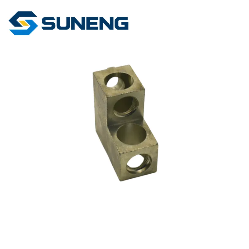 L-Type Right-Angle Cable Connector and Branch Terminal Lug for 10–120mm² Power Cables