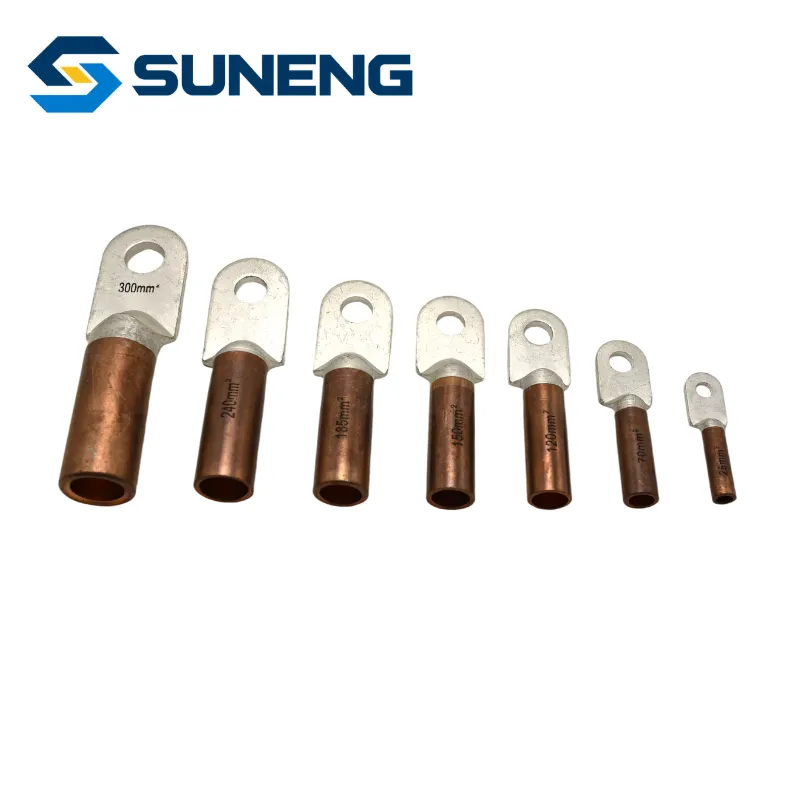 DTL Single Hole Bimetallic Cable Lug for Copper Aluminum Cable Connections