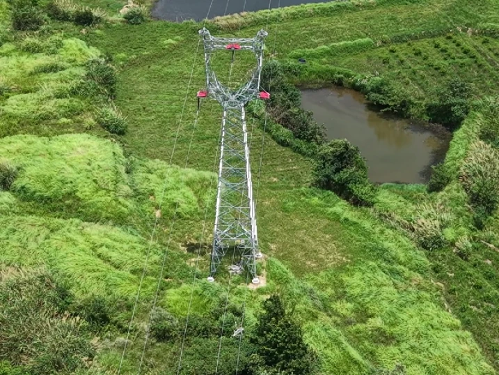 Hailong 110 kV line - tower No. 26