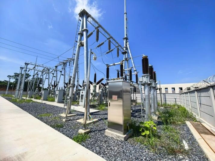 110 kV outdoor switchyard