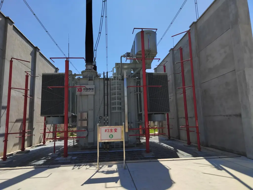 New No. 3 main-transformer bank - phase B