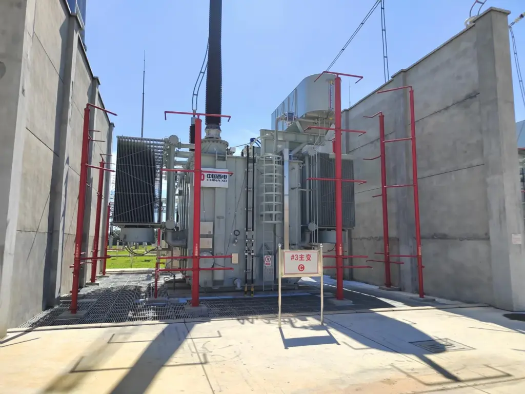 New No. 3 main-transformer bank - phase C