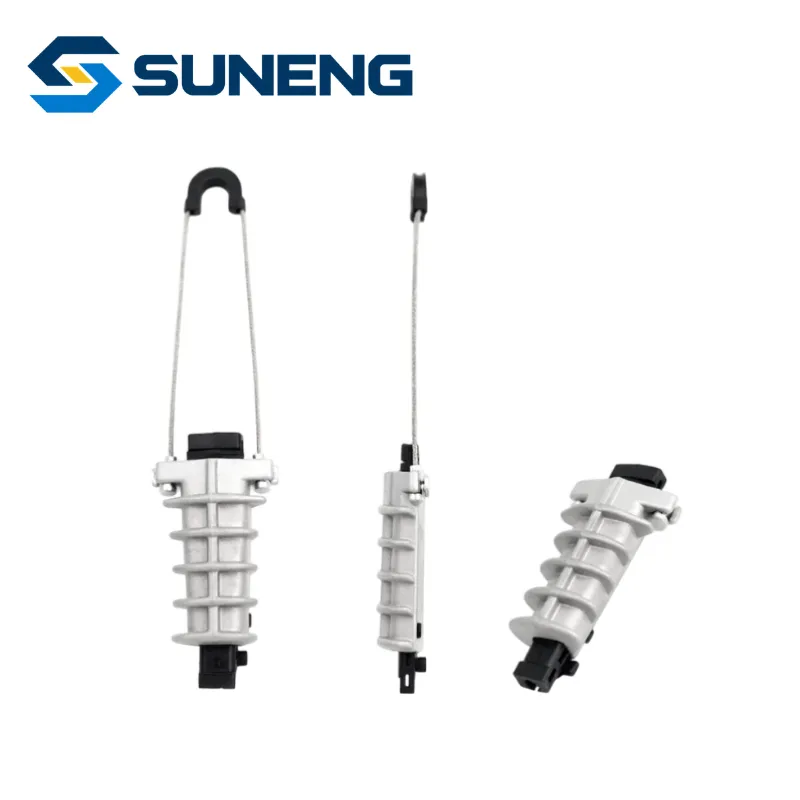 PAL Stainless Steel Cable Suspension Strain Tension 25-95mm² 10-18 kN  Anchor Clamp for 10kv Overhead Optic Line with IEC