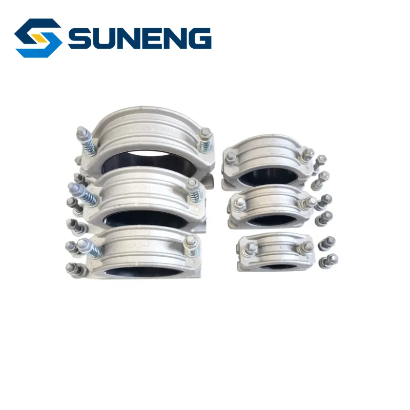 Jgwd Cast Aluminum High Voltage Cable Fixing ClampSingle Hole Electrical Connector for 55-180 mm Power Wire and Oil Pipelines