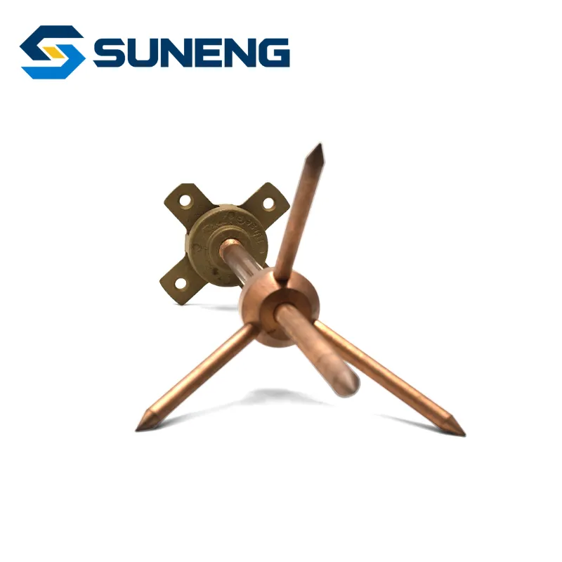 Copper Lightning Rod Arrester Ground Rod for Lightning Protection System with CE Certified