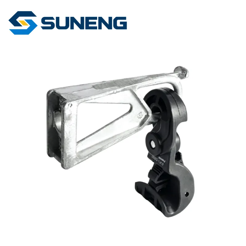 Es 6-8kN ADSS Suspension Wire Clamp for 16-95mm2 ABC Cable 1kv Overhead Electrical Power Fittings with IEC Standard