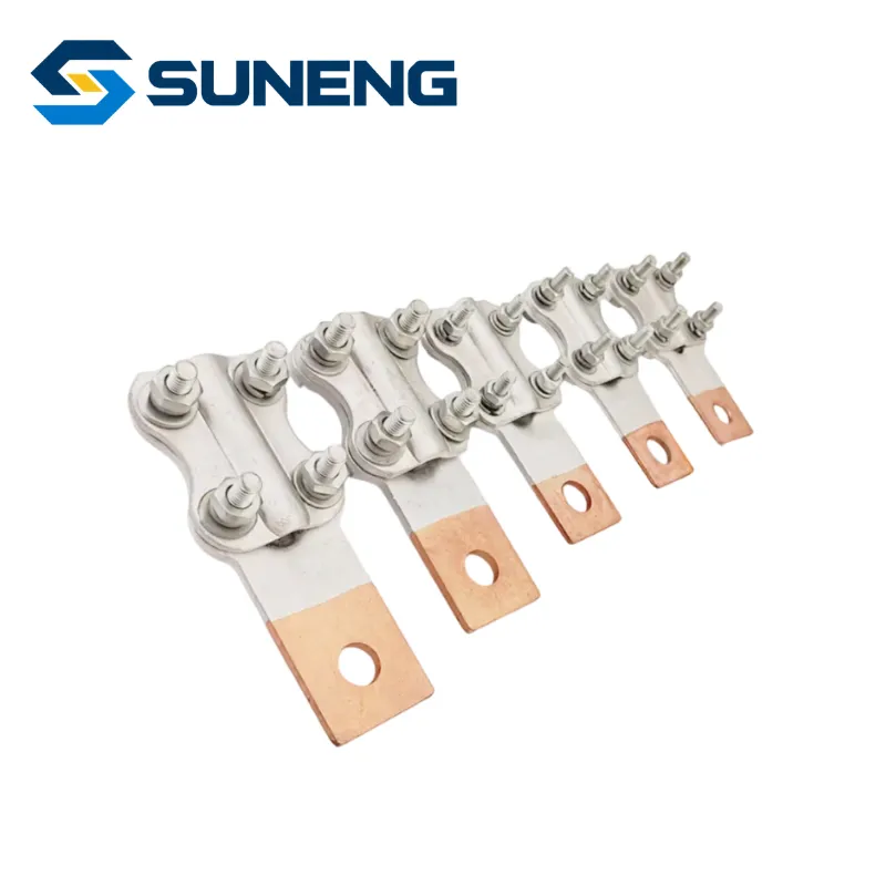 Jtl Electrical Connector Lugs Copper-Aluminum Bimetallic Bolted Equipment Terminal Clamp for 16-300mm² Wire