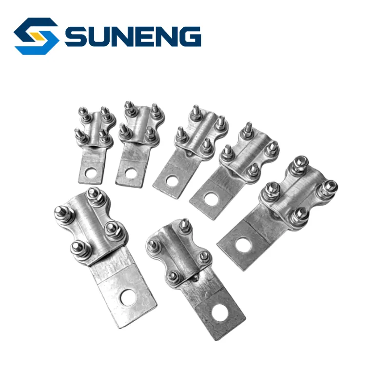 Jtl Electrical Connector, Bolted Terminal Lugs Aluminum Cable Clamp Terminal Connector for 16-185mm² Wire