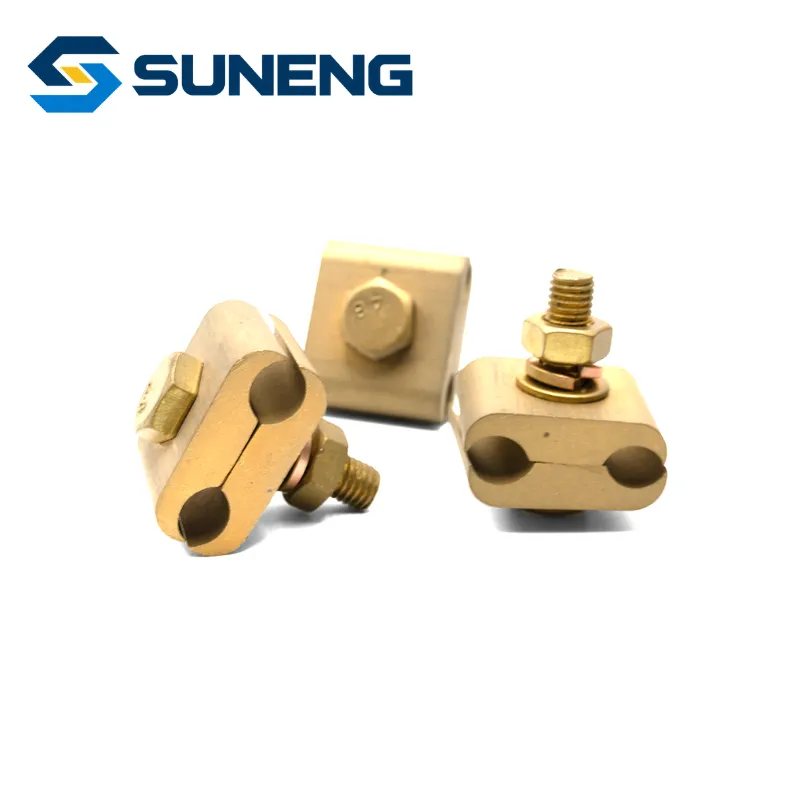 JBT Copper Parallel Groove Cable Clamp for Power Line Earthing with ISO Certified