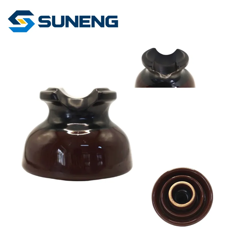 ANSI 55-3 C29.5 Porcelain Pin Type Insulator Ceramic Electrical Insulator for 11kv Power Lines