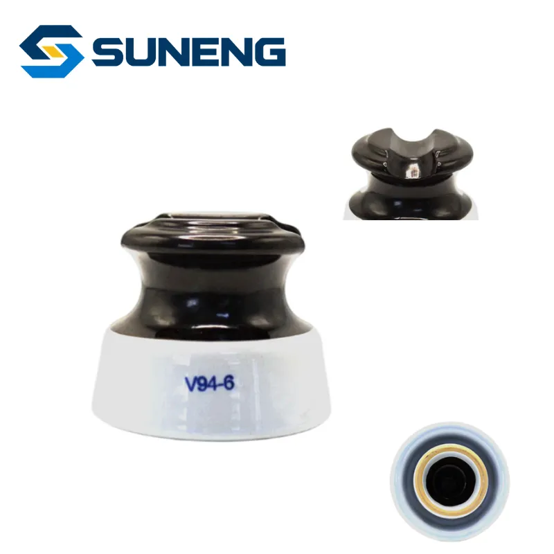 ANSI 55-2 C29.5 Porcelain Pin Type Insulator Ceramic Electrical Low-Voltage-Insulator