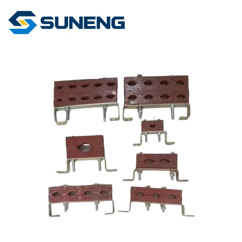 Jx Cast Aluminum High Voltage Cable Fixing Clamp for 50-240 mm² Power Wire and Oil Pipelines