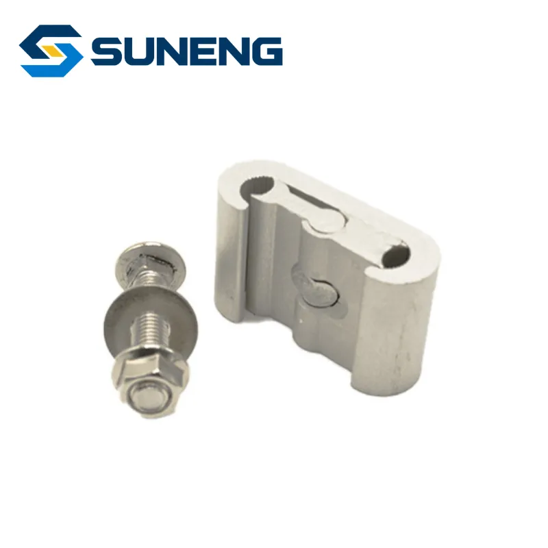 JC Overhead Line Connector C-Shaped Parallel Groove Clamp for Distribution Network