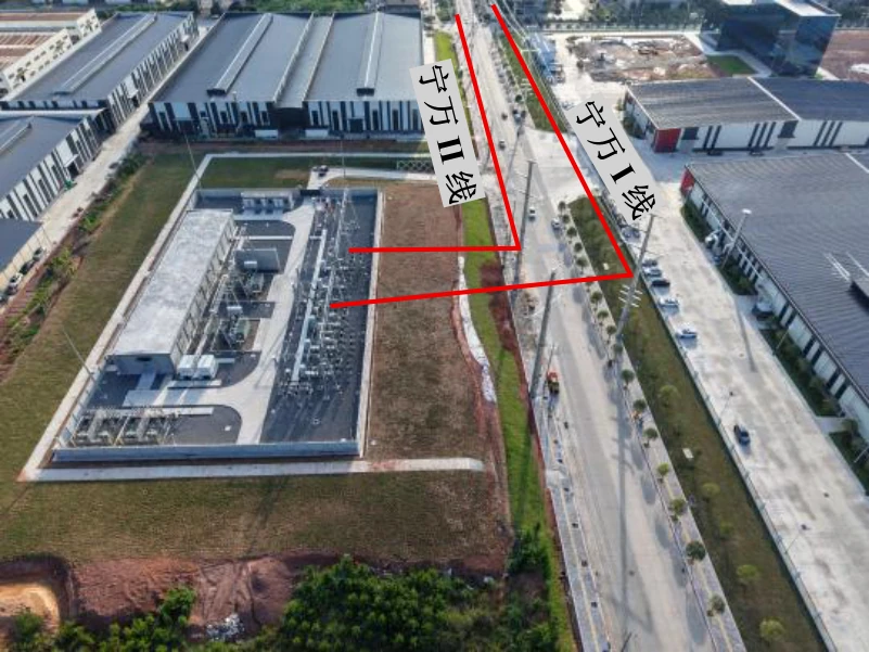 Wanfu 110 kV Substation & Connections