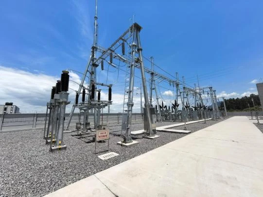 110 kV outdoor HGIS switchyard