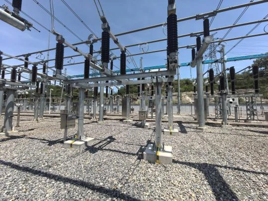 New 110 kV bay at Xinning 220 kV substation
