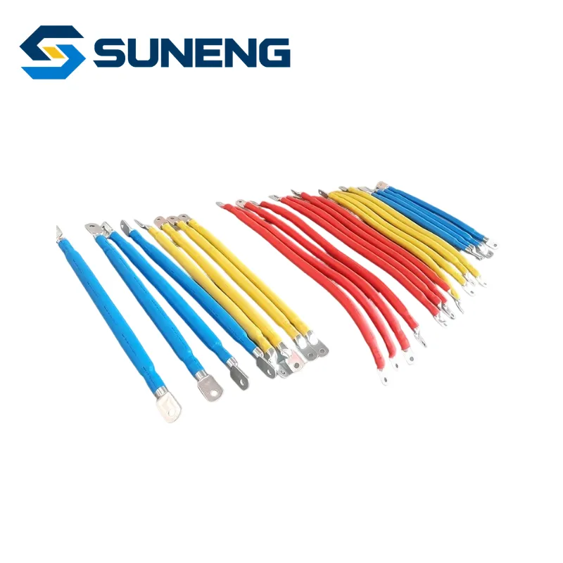Insulated Flexible Copper Busbar Connector for Battery Packs and Electrical Panels