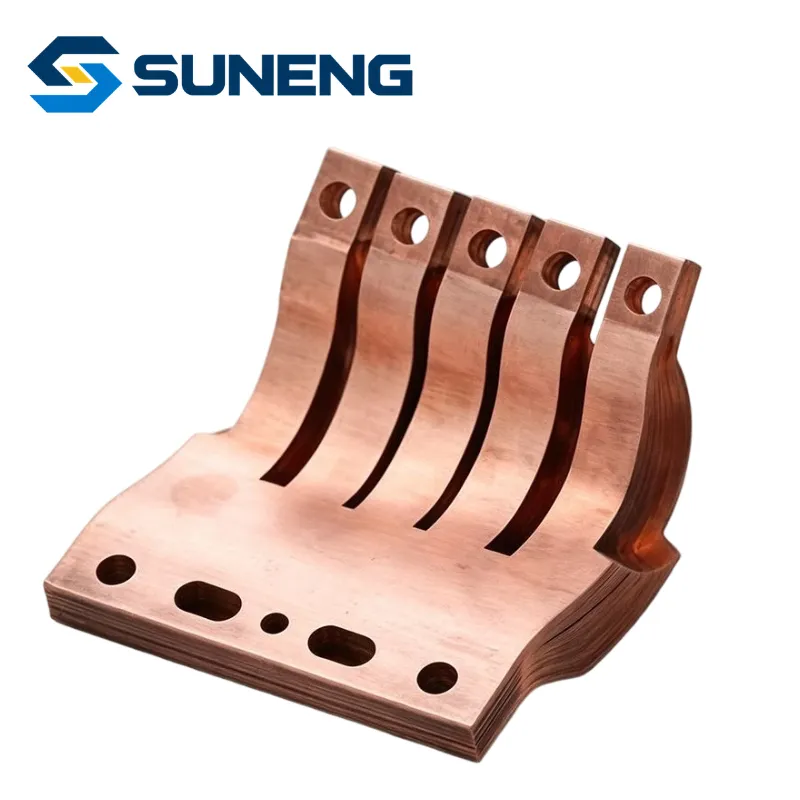 Laminated Copper Flexible Busbar Connector for Transformers and Power Distribution