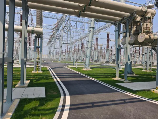 AC filter banks at Hezhou converter station