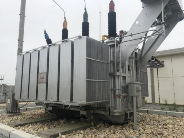 Existing No. 1 main transformer at Chihu substation